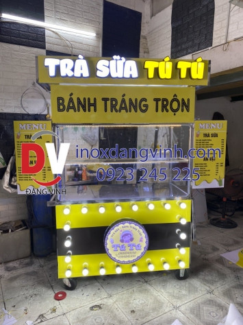 7 bước lựa chọn thiết kế xe trà sữa đẹp và ấn tượng