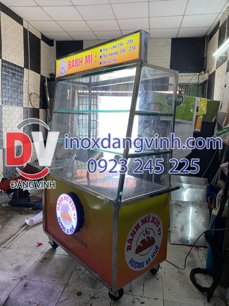 Bỏ túi ngay đơn vị gia công xe bánh mì có mái che Gò Vấp đáng tin cậy 
