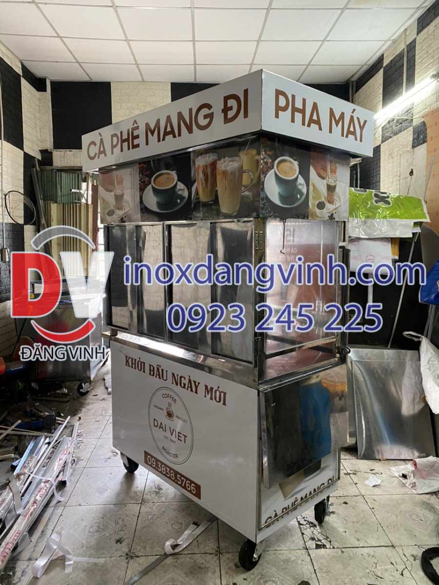 Tham khảo ngay giá đóng xe cà phê tại Gò Vấp là bao nhiêu?