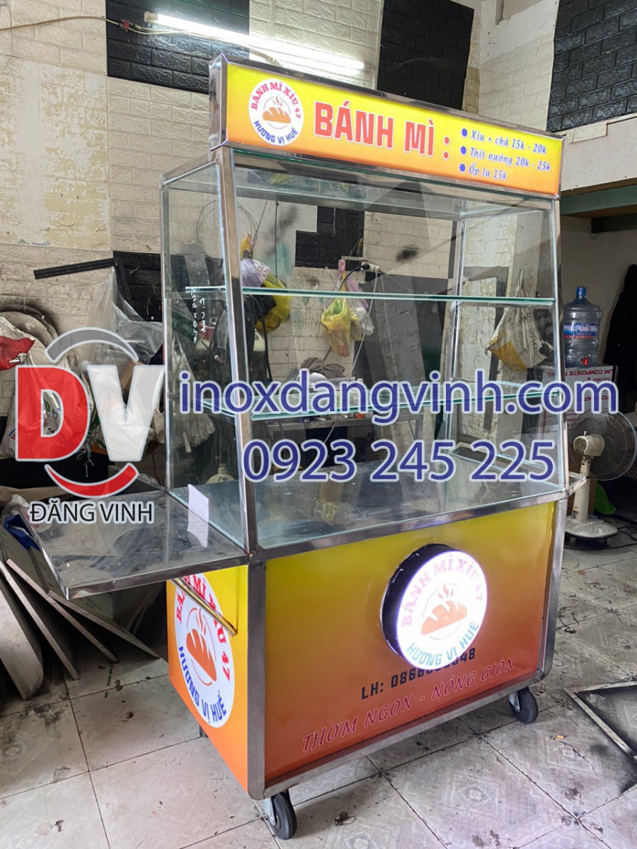 Vì sao bạn nên mua xe bánh mì đẹp và chất lượng?