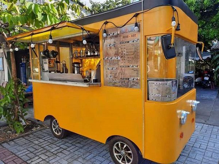 Xe bán cà phê trà sữa kết hợp có hiệu quả không