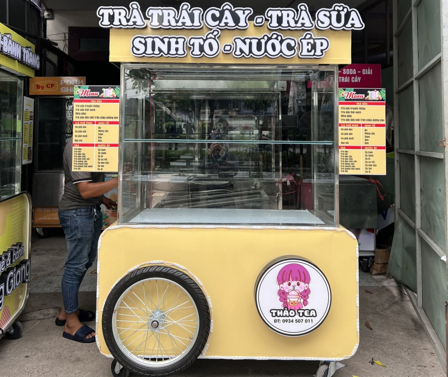 Xe bán trà sữa trái cây phù hợp cho mô hình nào nhất