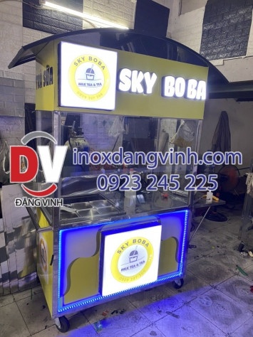 Lưu ngay nơi chuyên sản xuất xe trà sữa lắp ráp Kiên Giang chưa