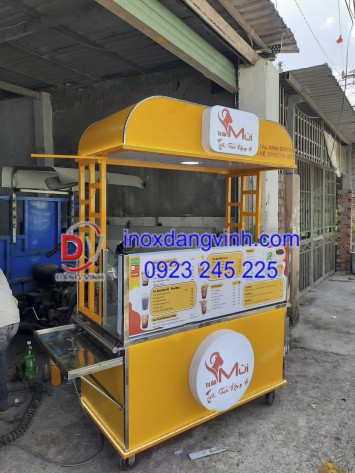 Thu hút khách hàng thế nào khi bán xe cà phê take away