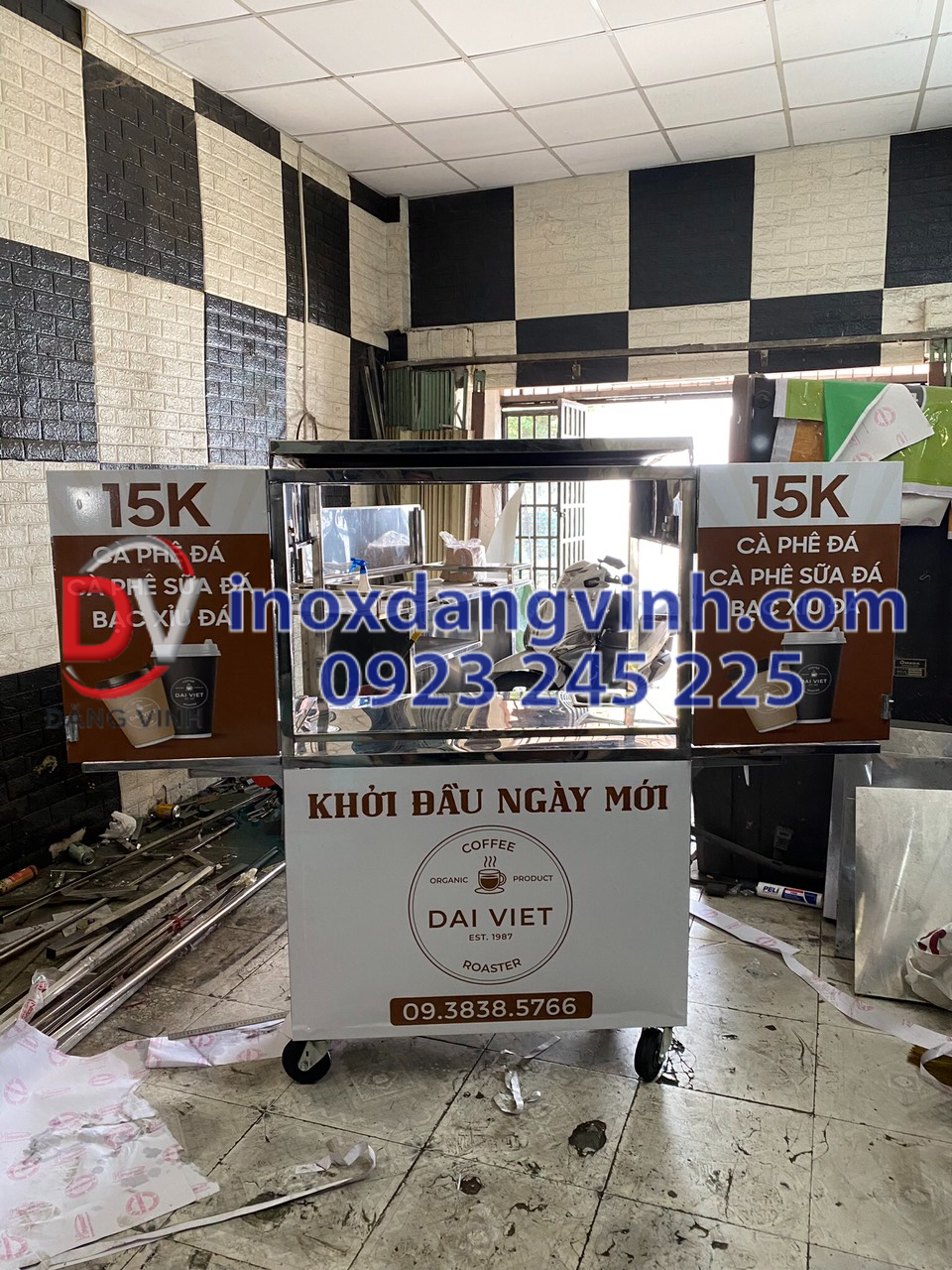 Đâu là nơi mua xe cà phê gấp gọn quận 12 với chất lượng cao nhất?