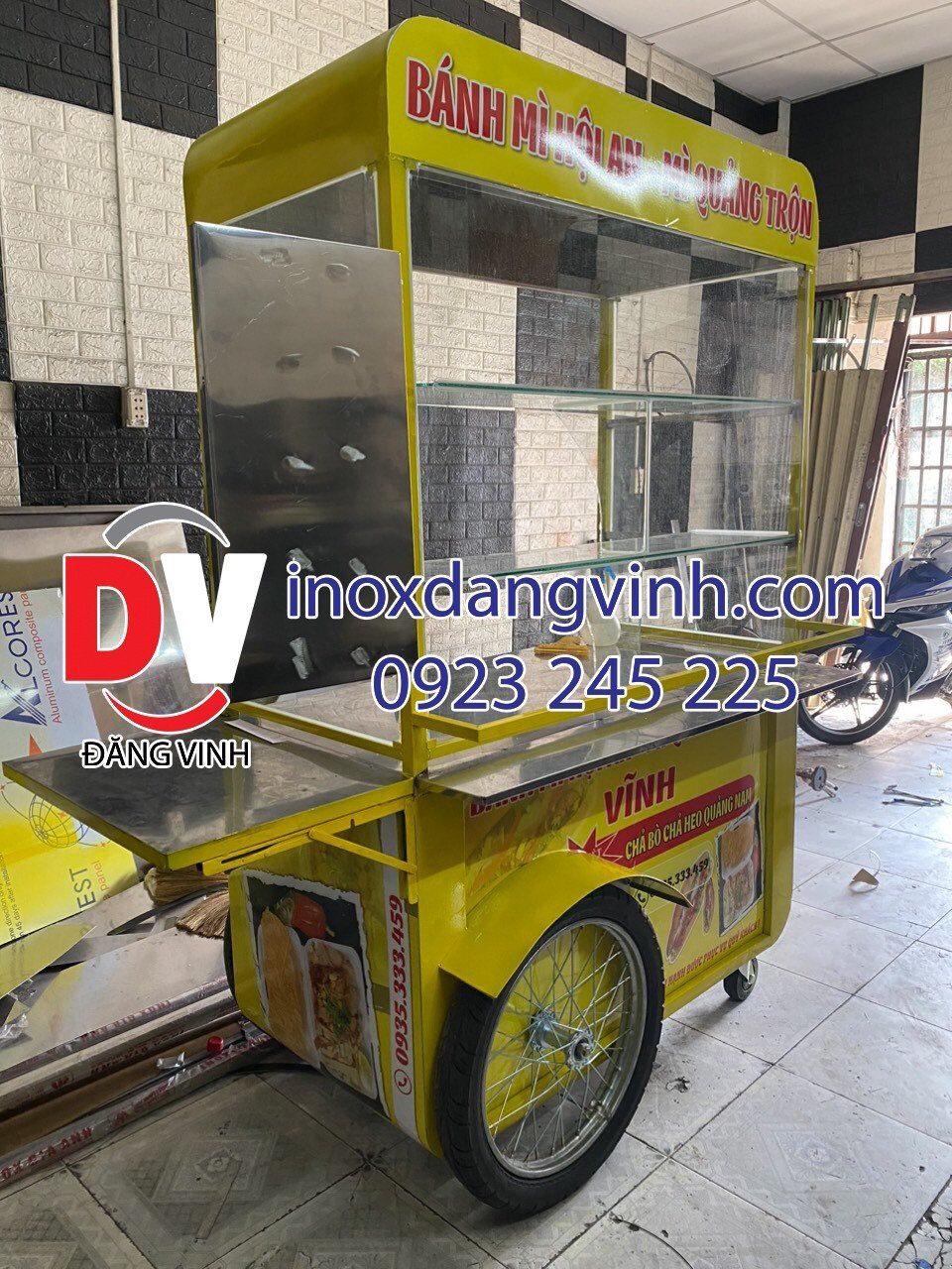 Tiêu chí lựa chọn xe bán bánh mì lưu động chất lượng 