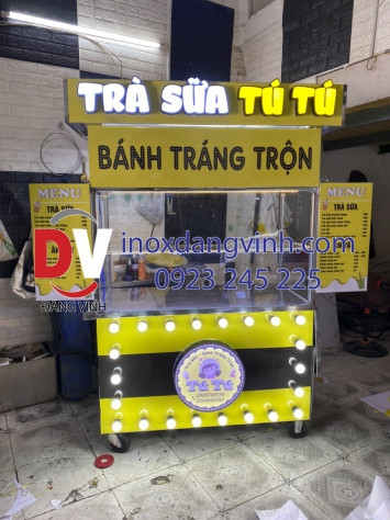 Xe trà sữa Gò Vấp - Miễn phí thiết kế decal theo yêu cầu