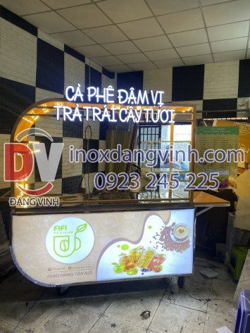 Đơn vị chuyên cung cấp xe cà phê inox giá rẻ toàn quốc