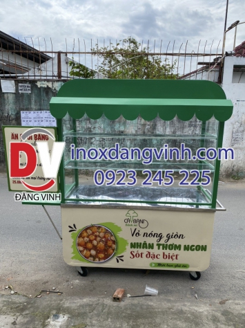 Xe bánh mì Gò Vấp - Thiết kế đẹp mắt - Giá thành hợp lý