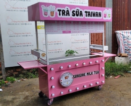 Xe bán trà sữa sinh tố nên trang bị máy xay loại nào Inox Đăng Vinh